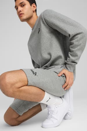 Essentials No. 1 Logo 10" Shorts Men, Medium Gray Heather, extralarge-GBR